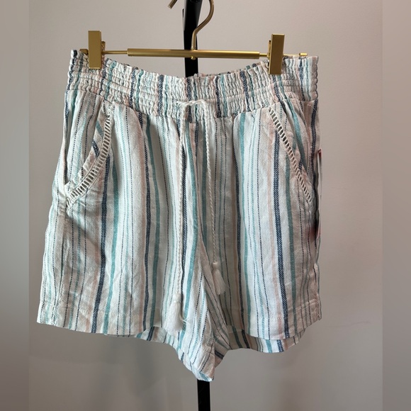 Briggs linen blend loose shorts, size M NWT - Picture 2 of 6
